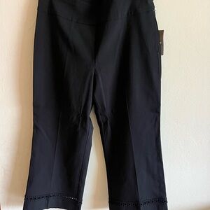 Counterparts Elegant Black Crop Trousers